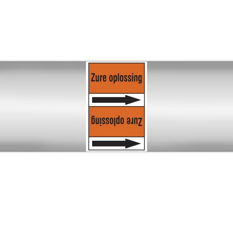Brady - Rolvorm - Leidingmerkers op doorlopende rol, zonder pictogram - PMN-Zureoplossing-OR4-RL70 - 804228 - 86804228 Premium