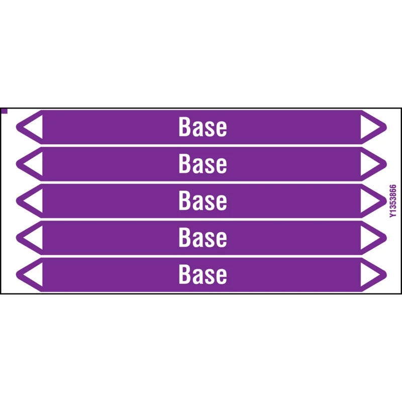 Brady - Standaard - Individuele leidingmerkers op kaart met geperforeerde pijlen, zonder pictogram - BASE150X12CARD-T1-P21 - N003732 - 86003732 Rechtstreeks Van De Fabrikant