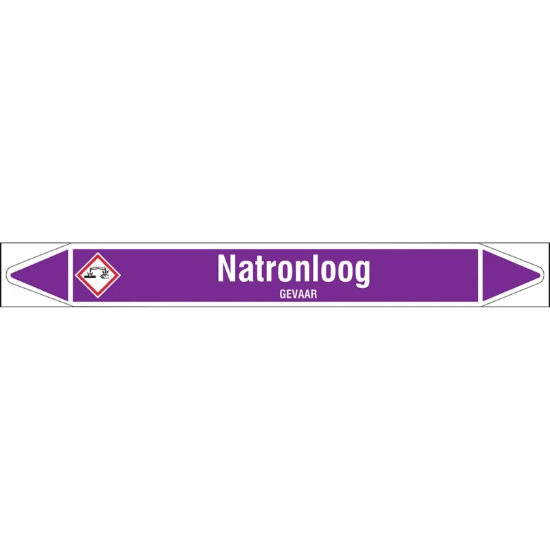 Brady - Leidingmarkering rol - Individuele leidingmerkers op rol met geperforeerde pijlen, met pictogrammen - NATRONLOOG250X26RL-T1-LL-P21 - N003950 - 86003950 Koop Online
