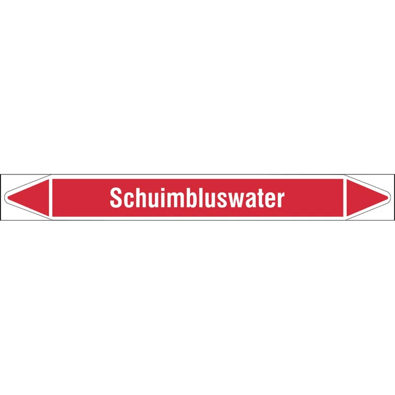 Brady - Leidingmarkering rol - Individuele leidingmerkers op rol met geperforeerde pijlen, zonder pictogram - SCHUIMBLUSWATER250X26RL-T1-LL-P4 - N004008 - 86004008 Betrouwbaar