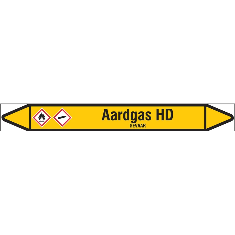 Brady - Leidingmarkering rol - Individuele leidingmerkers op rol met geperforeerde pijlen, zonder pictogram - AARDGASHD250X26RL-T1-LL-P2 - N004047 - 86004047 Koop Online