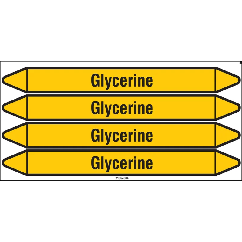 Superprijs Brady - Standaard - Individuele leidingmerkers op kaart met geperforeerde pijlen, zonder pictogram - GLYCERINE250X26CARD-T1-P2 - N004276 - 86004276