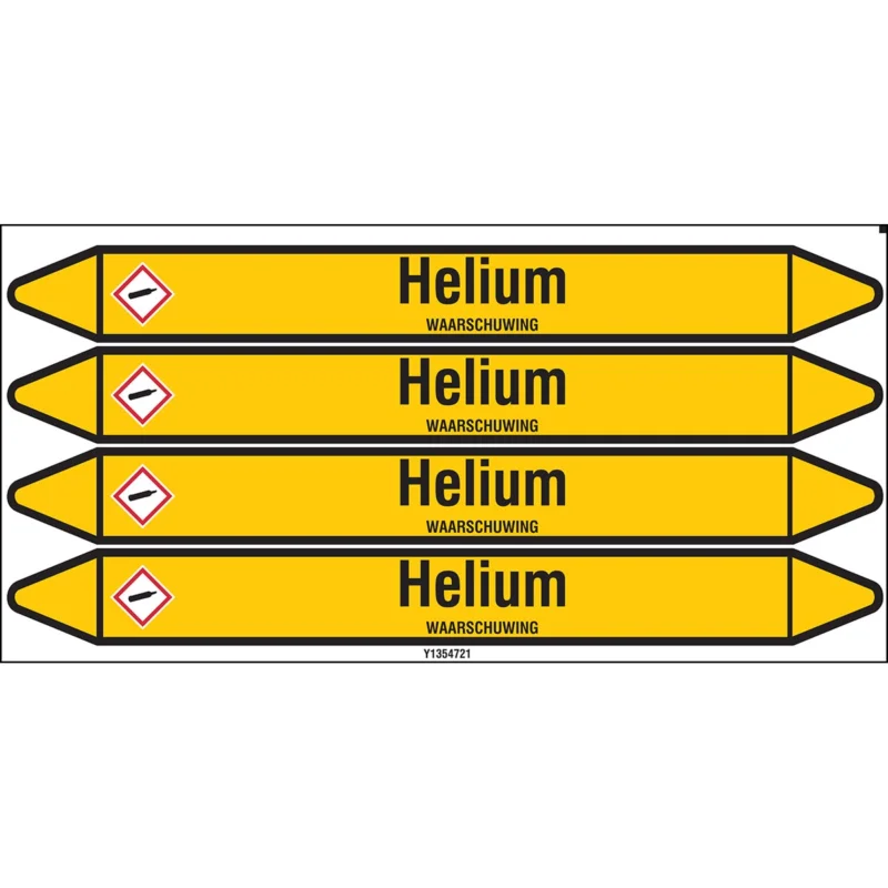 Seizoensaanbieding Brady - Standaard - Individuele leidingmerkers op kaart met geperforeerde pijlen, zonder pictogram - HELIUM250X26CARD-T1-P2 - N004320 - 86004320
