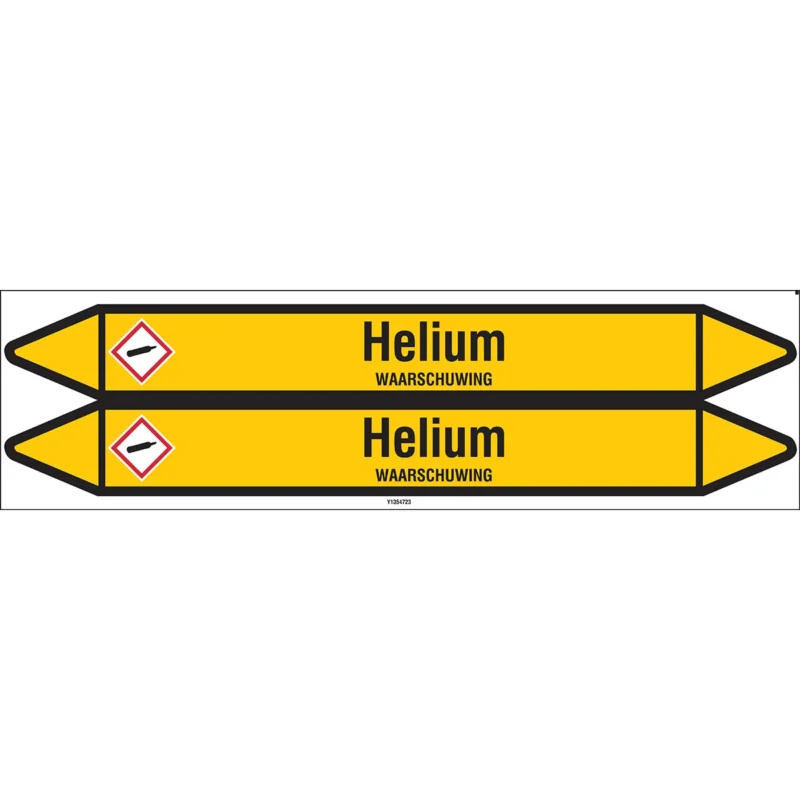 Betrouwbaar Brady - Standaard - Individuele leidingmerkers op kaart met geperforeerde pijlen, zonder pictogram - HELIUM450X52CARD-T1-P2 - N004322 - 86004322