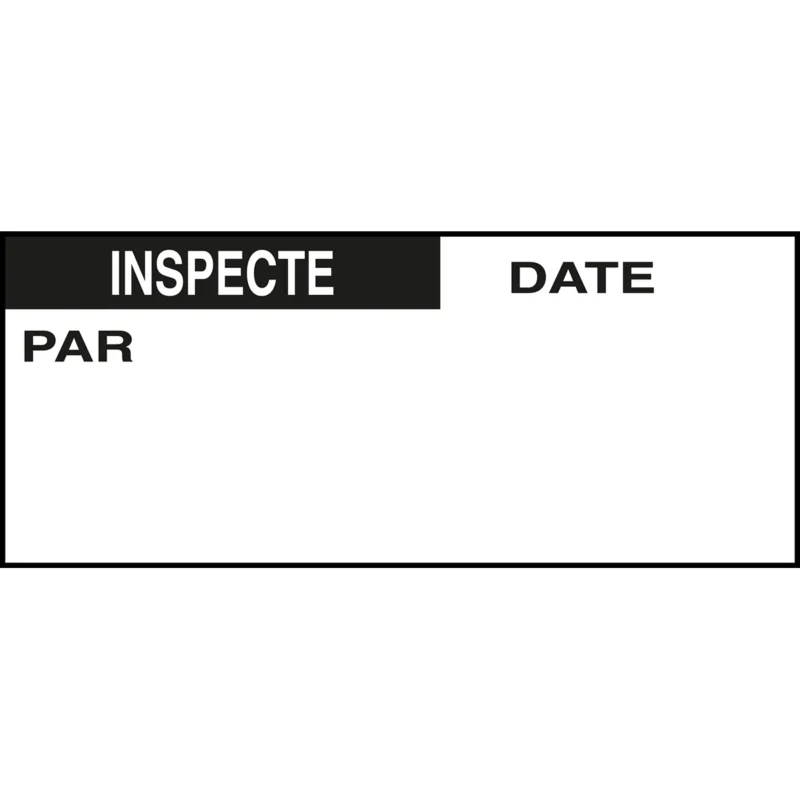 Bestseller Logistiek labels - WO-INSPECTE-58X25-B0500