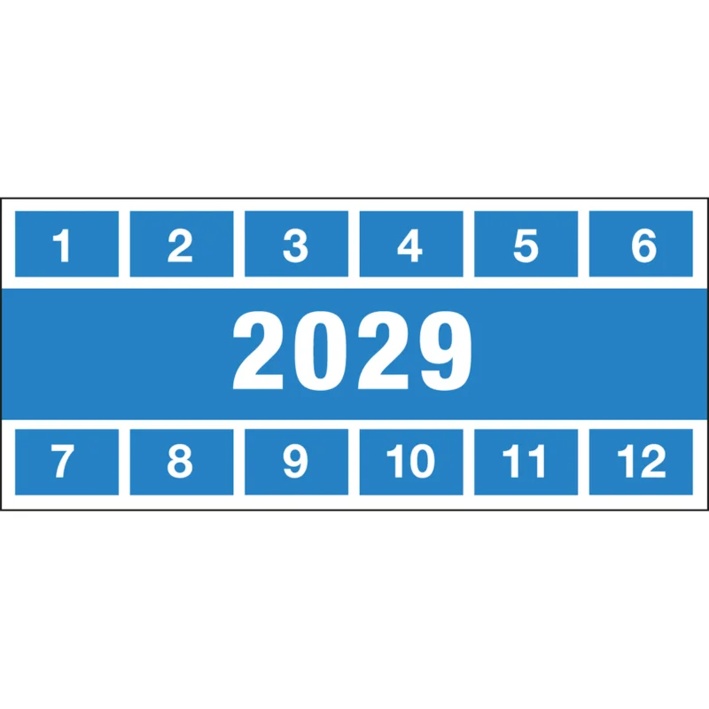 Uitverkoop Logistiek labels - DATE INSPECTION LABELS 29 57x25 B-500