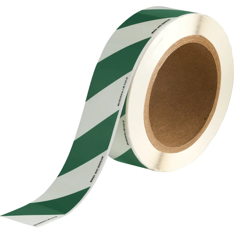 Snelle Levering Logistiek Tapes - PHOLUM B TAPE GREEN STRIP 40MMx10M