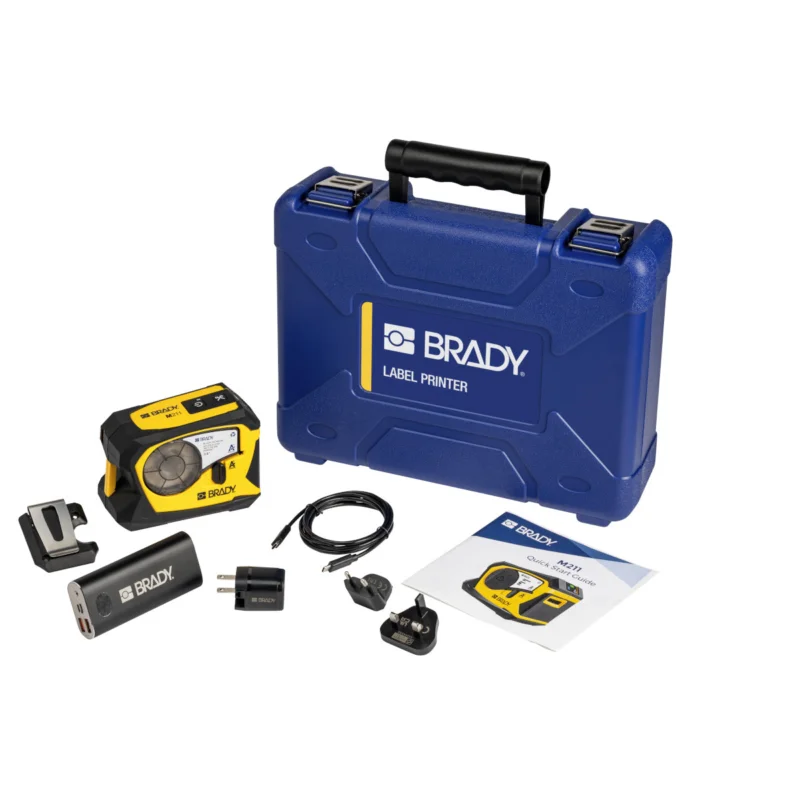 Brady - Draagbare printer - M211-kit EMEA - M211-KIT-EU-UK-US - 170390 - 87170390 Favoriet