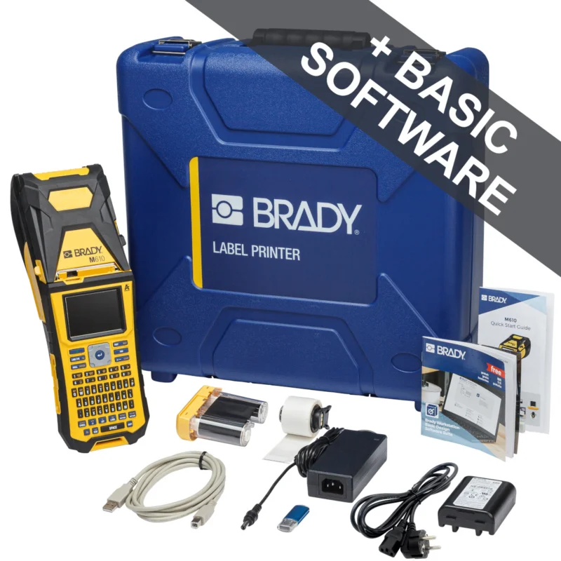 Brady - Draagbare printer - M610 labelprinter - QWERTY EU - M610-QWERTY-EU - 317797 - 87317797 Veilige Betaling