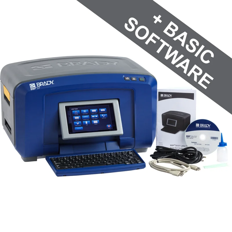 Brady - Desktop printer - BBP37 Multicolour & Cut Pictogram- en labelprinter – AZERTY - BBP37-AZERTY - 143640 - 86143640 Dagaanbieding