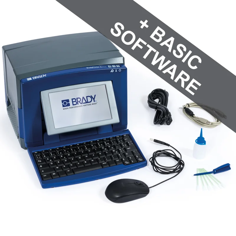 Brady - Desktop printer - S3100 Pictogram- en labelprinter – AZERTY - S3100-AZ - 149517 - 87149517 Gratis Retour