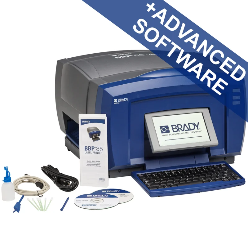 Brady - Signalering printer - BBP85 Pictogram- en labelprinter – AZERTY met Brady Workstation SFID-suite - BBP85-AZ-SFIDS - 198566 - 86198566 Tijdelijk Beschikbaar