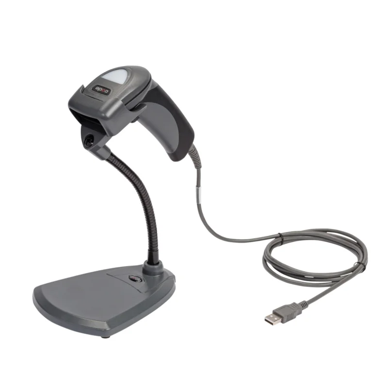 Brady - Algemene identificatie - CR1500 handbarcodescanner met kabel en houder - 1D, 2D, QR-code - CR1500-K201-C500-US3-C286 - 176511 - 87176511 Nieuw