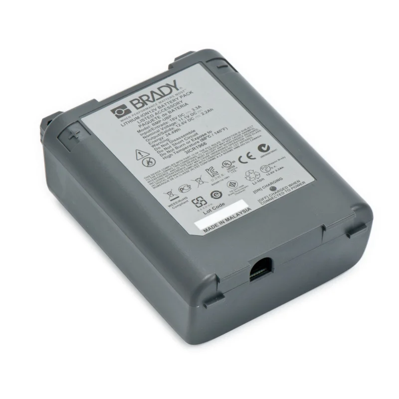 Rechtstreeks Van De Fabrikant Brady - Printer accessoires - Herlaadbare lithium-ion batterij - BMP51 - BMP-UBP 12V - 142260 - 86142260