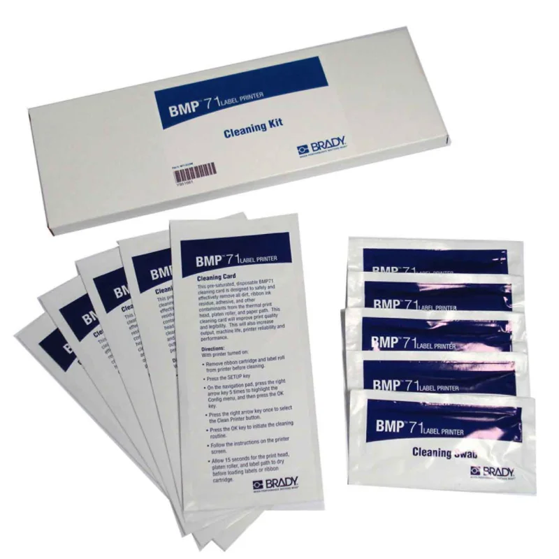 Snelle Levering Brady - Printer accessoires - Reinigingskit - M71-CLEAN - 114886 - 87114886