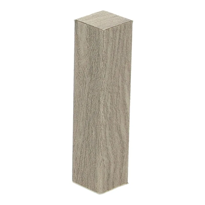 Dagaanbieding Plinten Hoeken Afwerken voor hoge plint teak grijs geborsteld