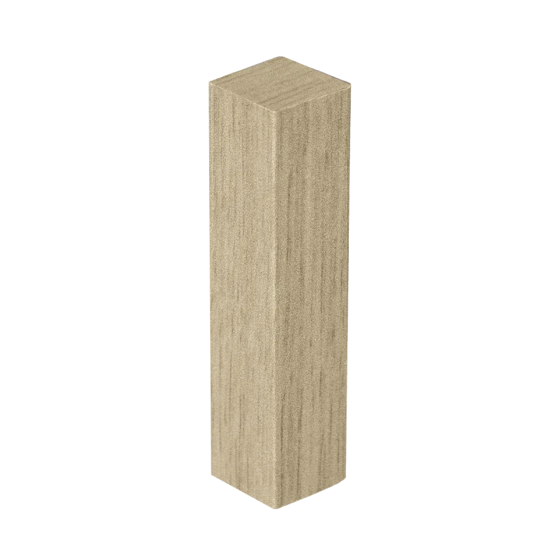 Plinten Hoeken Afwerken voor hoge plint dark blond oak Speciale Aanbieding
