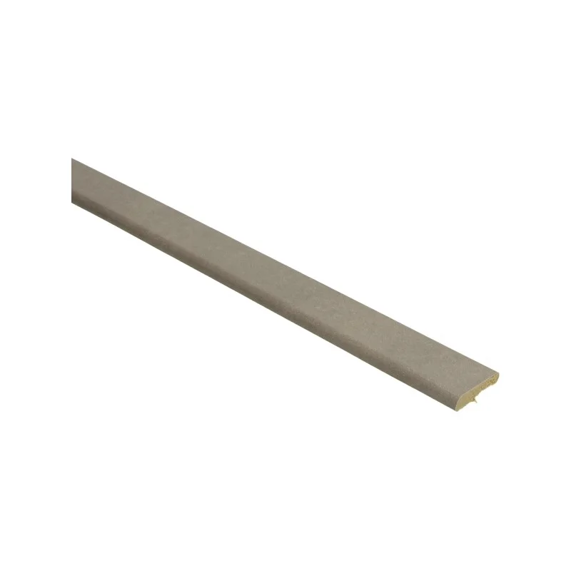 Beige beton donkere plakplint voor laminaat Actieprijs