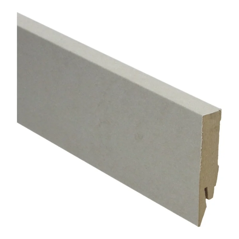Speciale Aanbieding beton gepolijst natuur rechte hoge plint voor laminaat, pvc en parket