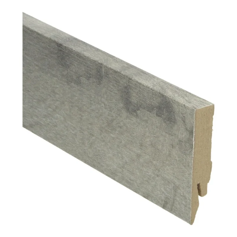 Country Oak grey rechte hoge plint voor laminaat, pvc en parket Premium