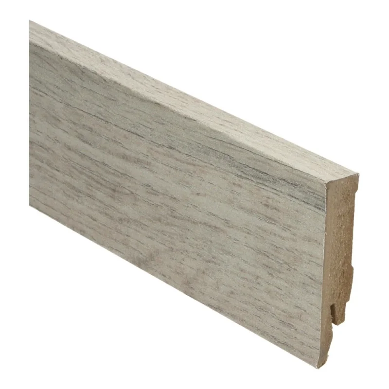 Country Oak light rechte hoge plint voor laminaat, pvc en parket Flitsaanbieding