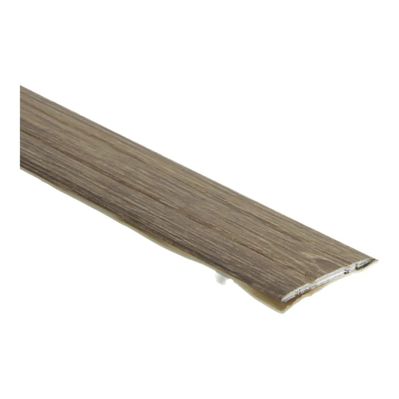 Tijdelijk Beschikbaar 38 mm brede eiken bruin geolied dilatatieprofiel voor laminaat en PVC