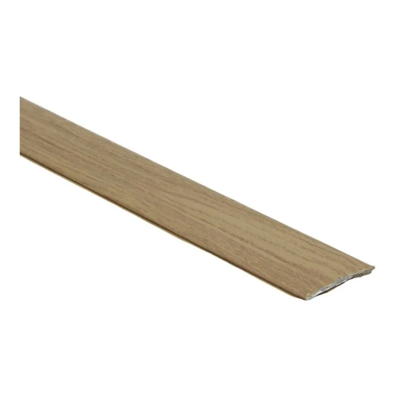 Aanbieding 38 mm brede eiken licht dilatatieprofiel voor laminaat en PVC