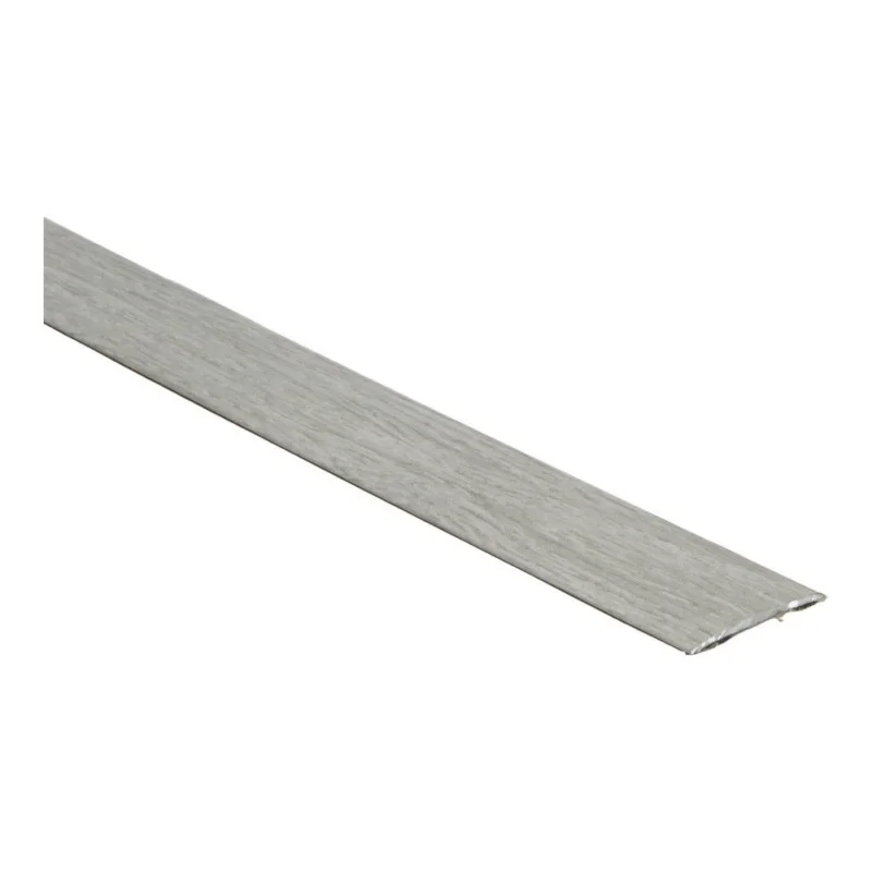 Op = Op 38 mm brede eiken vergrijsd dilatatieprofiel voor laminaat en PVC