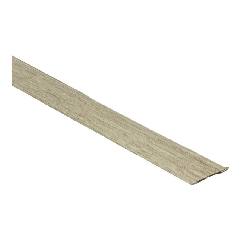 Aanbieding 38 mm brede gezandstraalde eik naturel dilatatieprofiel voor laminaat en PVC