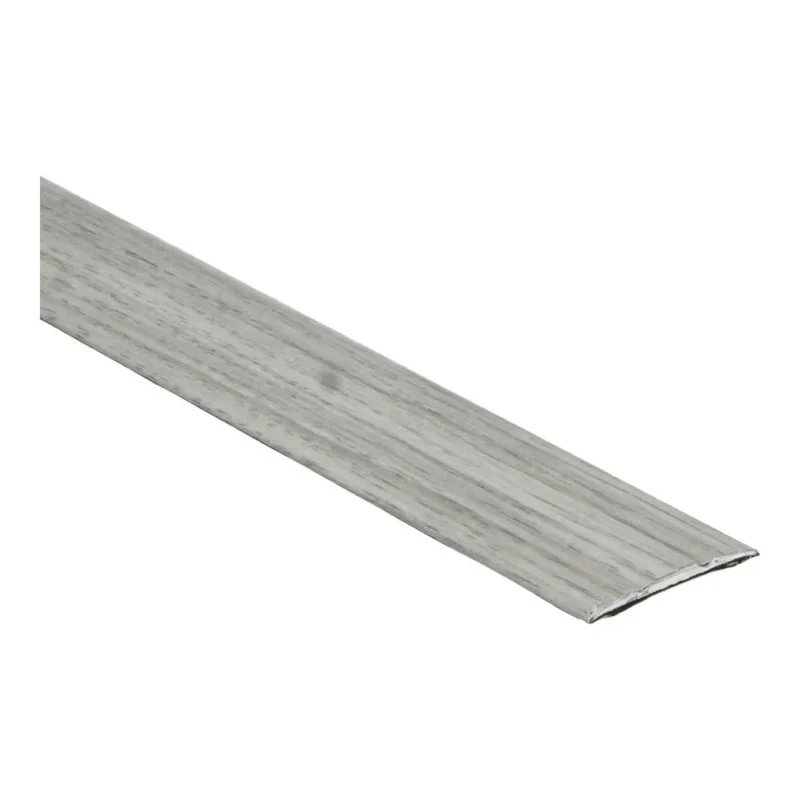 Uitverkoop 38 mm brede newcastle eiken grijs dilatatieprofiel voor laminaat en PVC