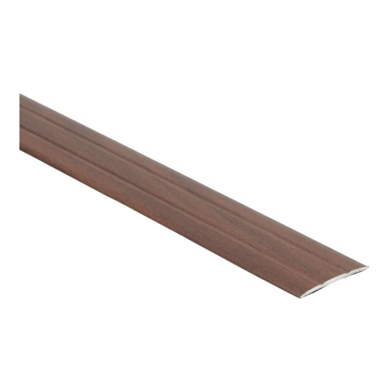 Beperkte Voorraad 38 mm brede newport mahonie dilatatieprofiel voor laminaat en PVC