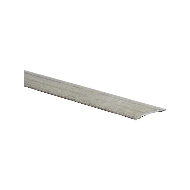 Snelle Levering 38 mm brede oud eiken bruingrijs dilatatieprofiel voor laminaat en PVC