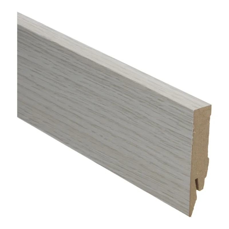dockland oak rechte hoge plint voor laminaat, pvc en parket Bestel Nu