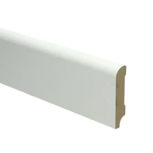 Korting Koloniale plint RAL 9010 gelakt