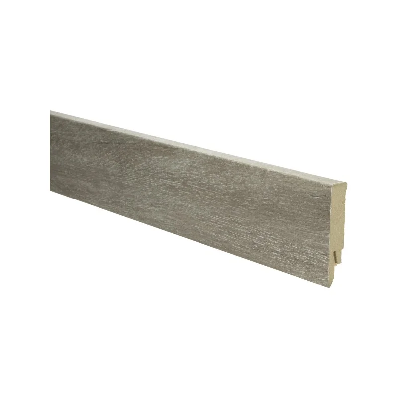 eiken honing rechte hoge plint voor laminaat, pvc en parket Weekendaanbieding