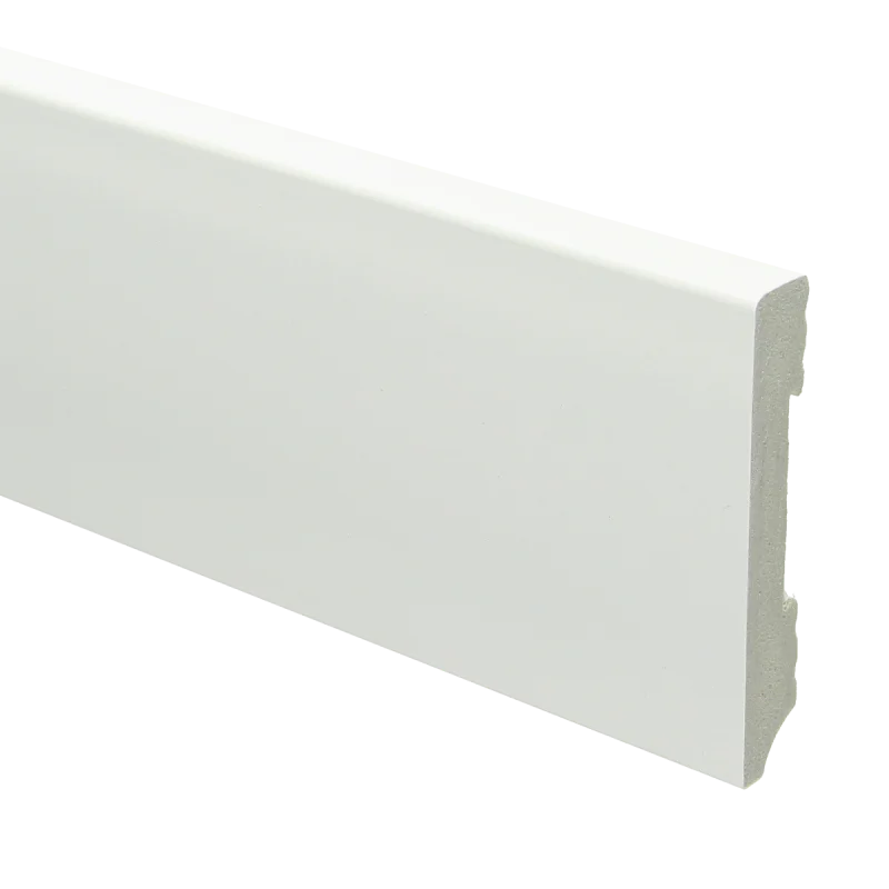 Watervaste kunststof moderne plint 90x15 mm wit – Strakke afwerking voor elke vloer Bestel Nu