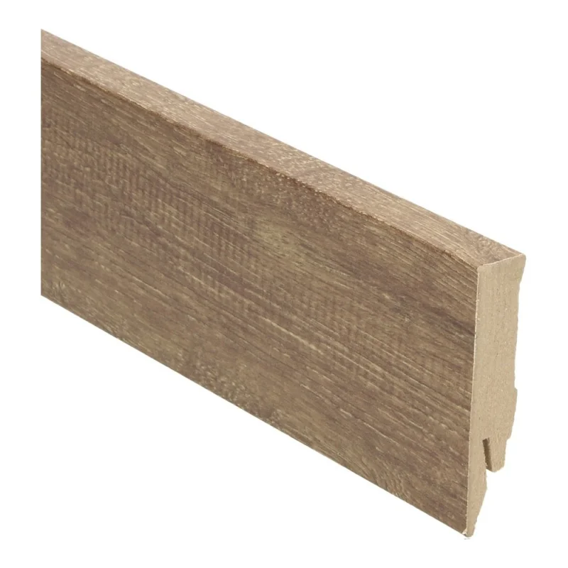 Mountain Oak nature rechte hoge plint voor laminaat, pvc en parket Snelle Levering