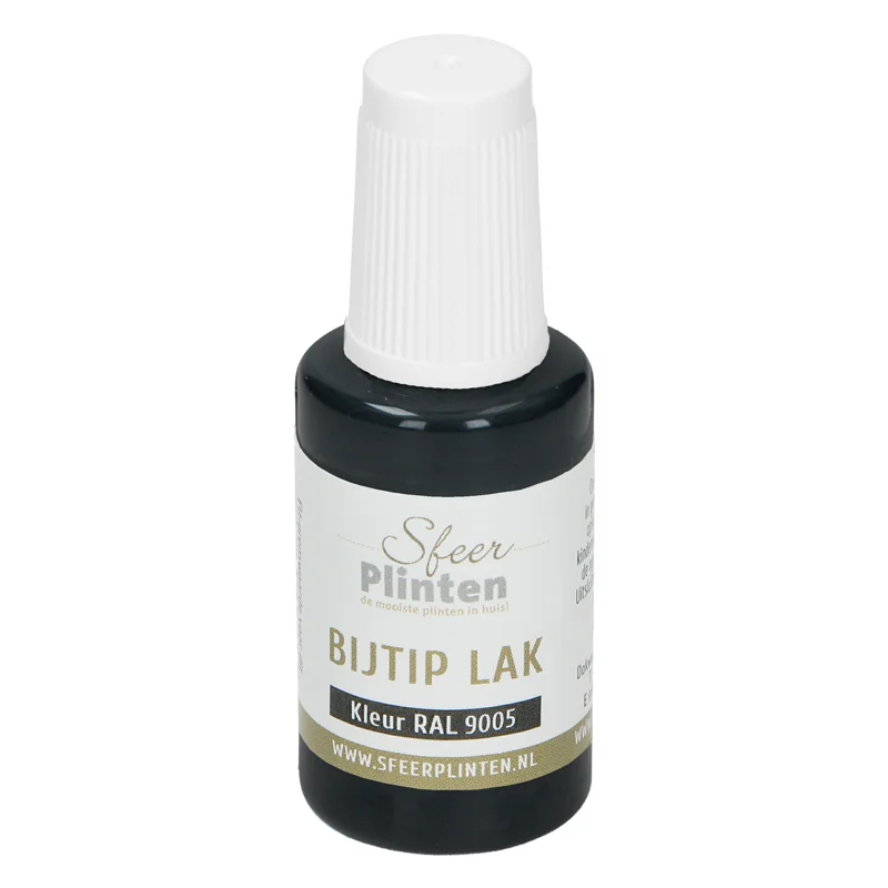 Sfeerplinten bij-tip-lak RAL 9005 - 20 ml Veilige Betaling
