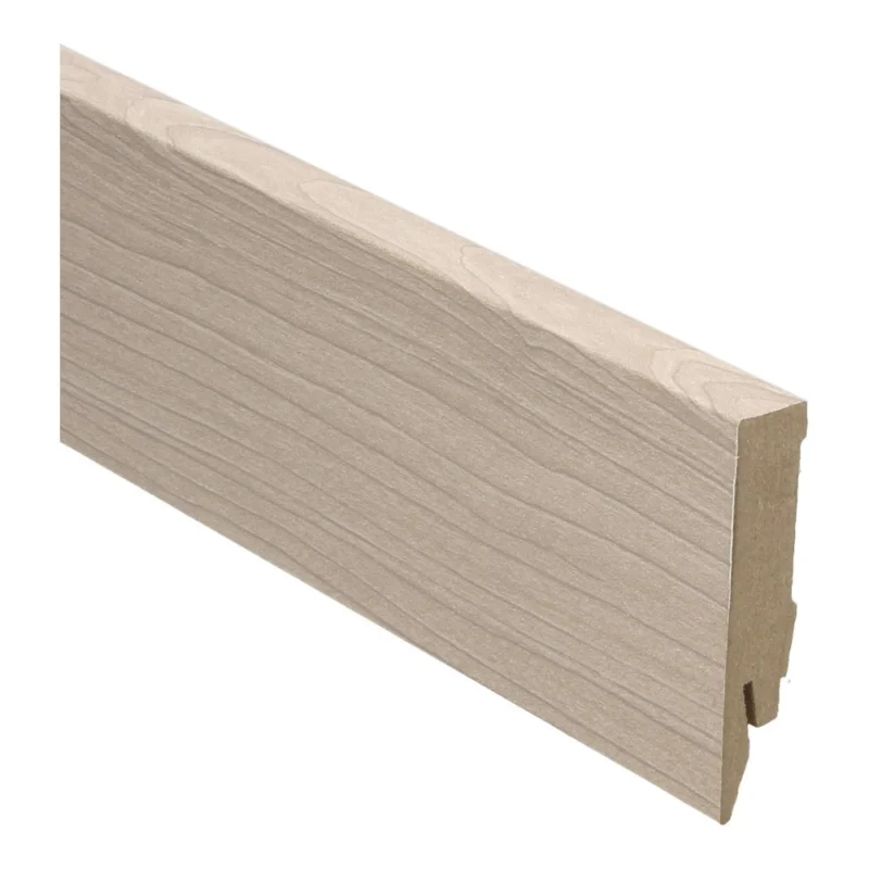 witte es rechte hoge plint voor laminaat, pvc en parket Shop Nu