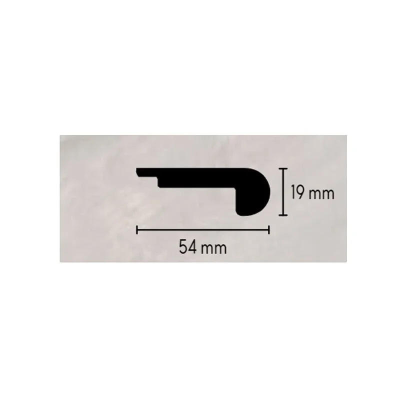 Hoge Kwaliteit Coretec plinten Naturals Trapneus