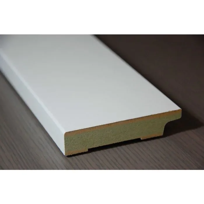 Uitverkoop Rechte blok Plint 9x90mm Vochtwerend MDF NewYork