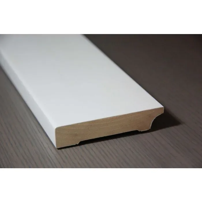 Alleen Vandaag Rechte blok Plint 18x90mm Hardhout NewYork
