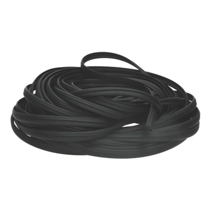 Superprijs Contactgeluidreducerende strip 25 mtr Zwart - 16122