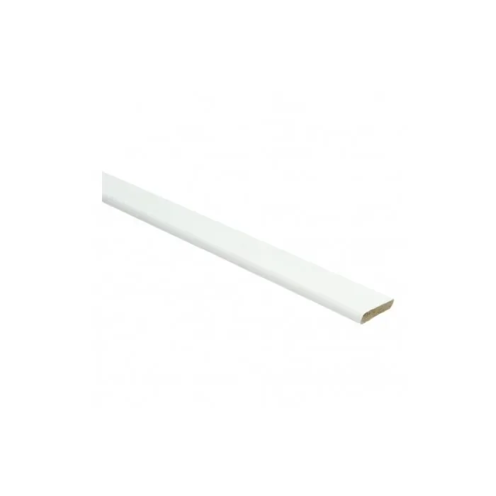 Vochtwerende MDF afwerklijst met plakstrip Whiteline 5x24mm wit (folie) - 23144/MC.0104003 Nu Kopen