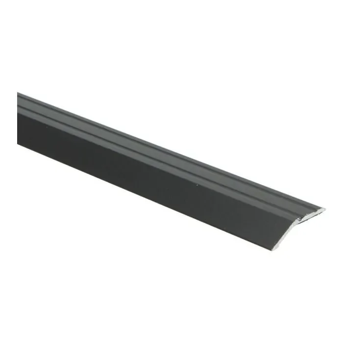 Seizoensaanbieding Overgangsprofiel zelfklevend 8mm Zwart 270cm - 51265