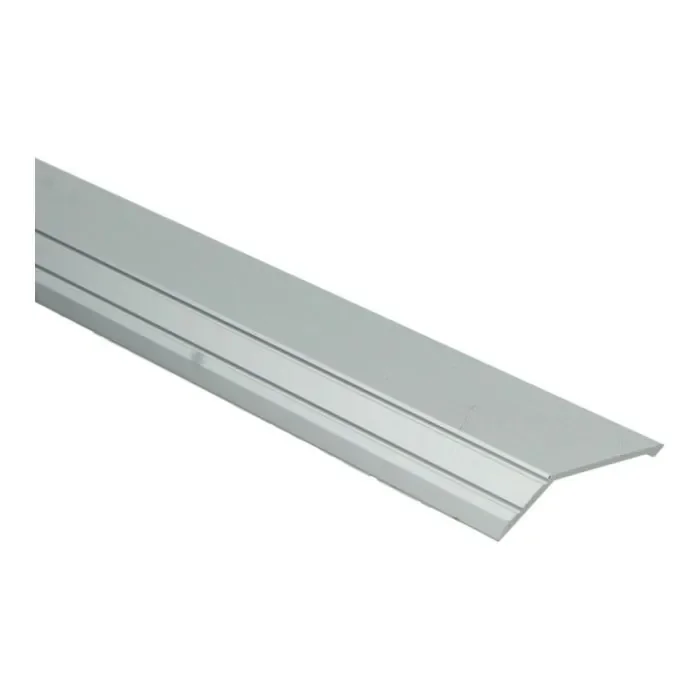 Overgangsprofiel zelfklevend 22mm Zilver 270cm - 51415 Veilige Betaling