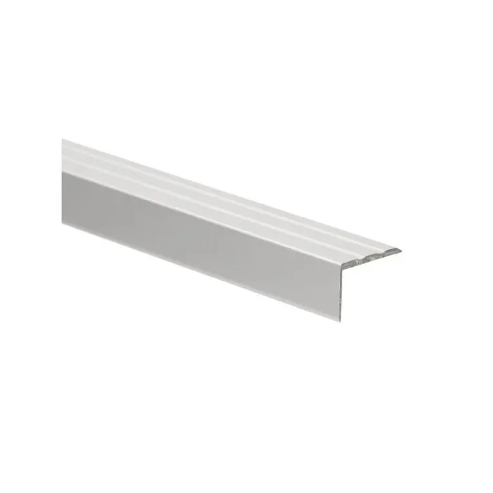 Gereduceerde Prijs Hoeklijnprofiel zelfklevend 17mm Zilver 100cm - 69301