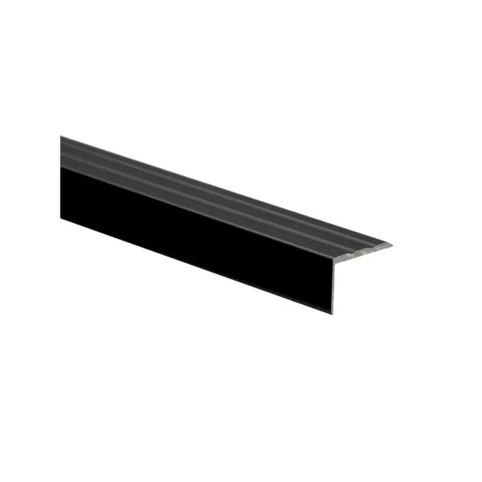 Betrouwbaar Hoeklijnprofiel zelfklevend 17mm Zwart 300cm - 69365