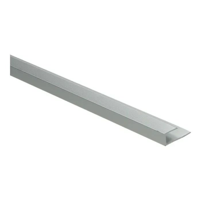 U-profiel verlijmen 8.1mm Zilver 270cm - 61115 Snelle Levering
