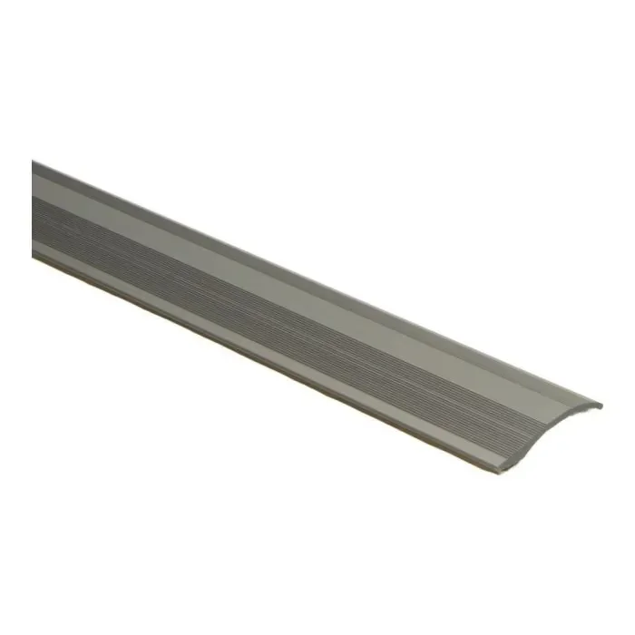 Direct Beschikbaar Overgangsprofiel zelfklevend 0-18mm RVS 270cm - 50355